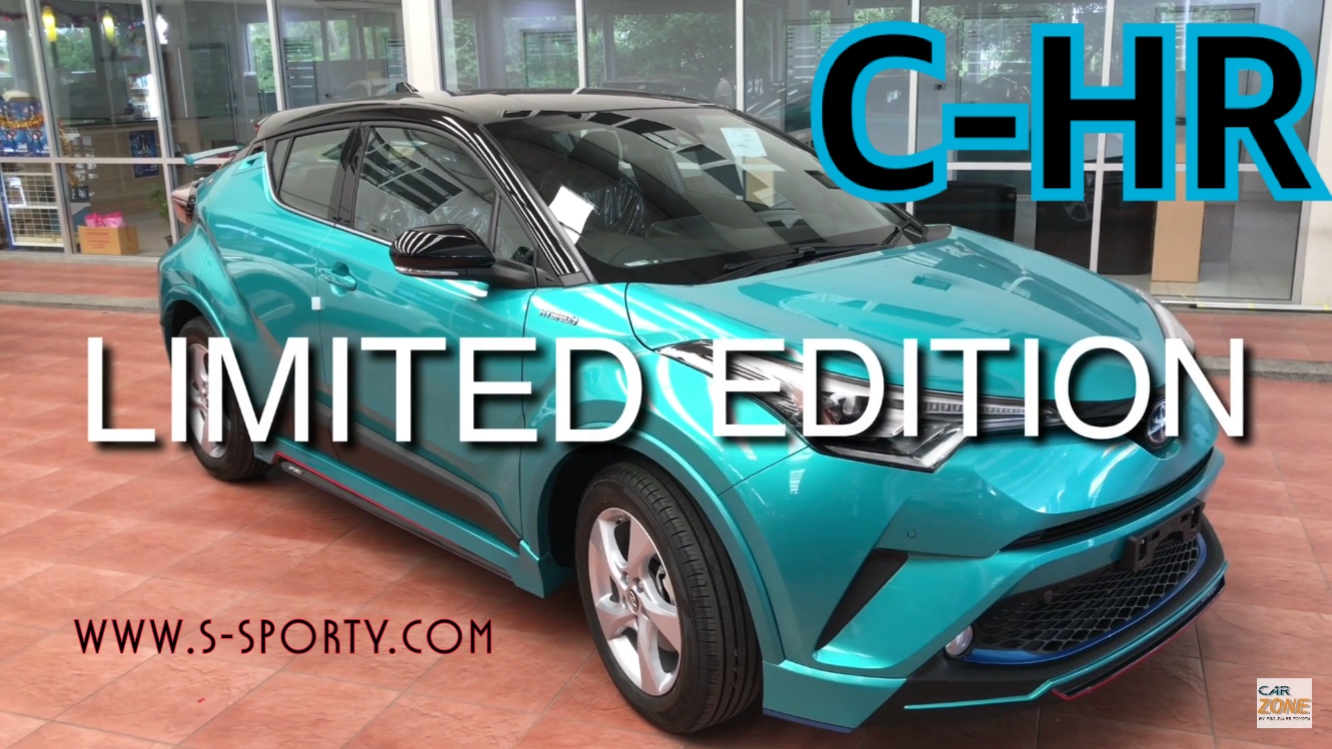 TOYOTA C-HR ACCESSORIES SPORTY 1 LIMITED EDITION