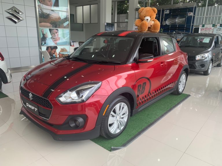 ชุดแต่ง swift สีแดง ค่าย S-sport