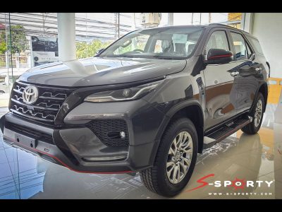 ชุดแต่ง FORTUNER 2021 สีเทาดำ- SPORT1