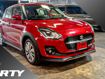 ชุดแต่งSUZUKI SWIFT2022 s-sporty สีแดง