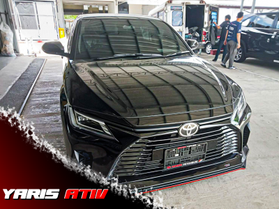 ชุดแต่ง YARIS ATIV สีดำ