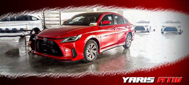TOYOTA YARIS ATIV  2023 แดง
