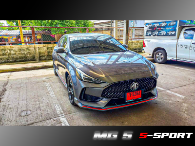 ชุดแต่ง MG5 2022 mg s-sport สีดำ